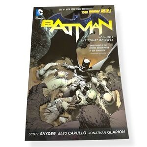 Batman Vol. 1 The Court of Owls The New 52 DC Comics 2012 Paperback Scott Snyder